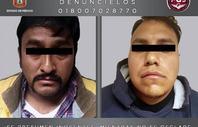 Detiene fiscalía estatal en Toluca a dos sujetos por el delito de robo