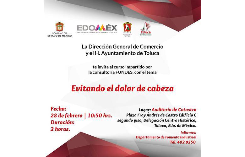 Invita Toluca a Mipymes a conocer beneficios del régimen de incorporación fiscal