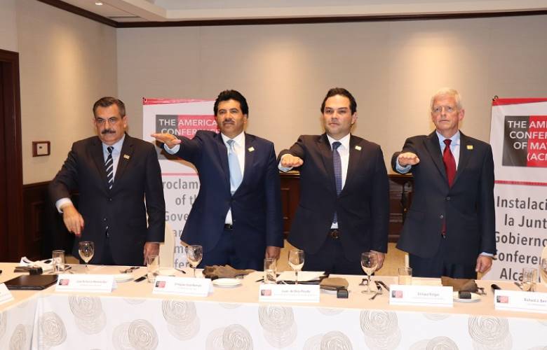 Se une Huixquilucan a la conferencia de alcaldes de américa