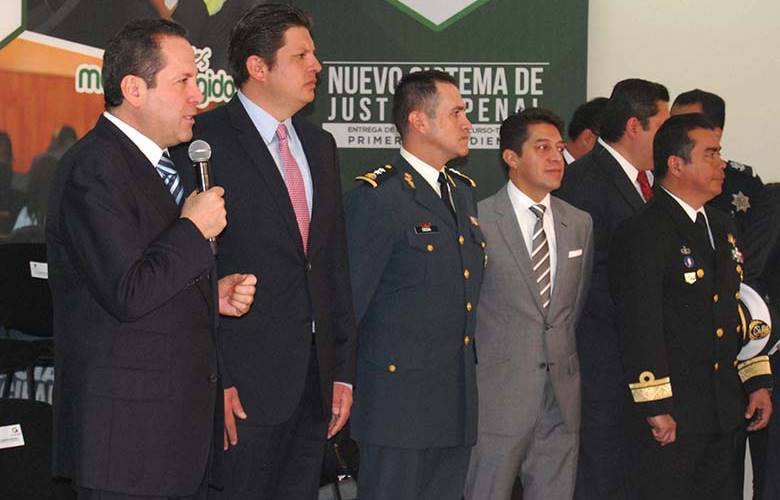 El estado de México listo para nuevo sistema de justicia penal.