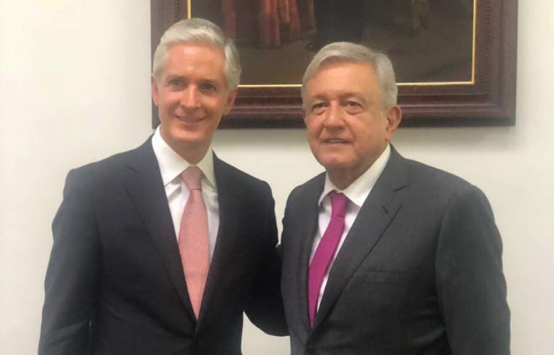 Del Mazo y AMLO proyectan acciones para mejora urbana