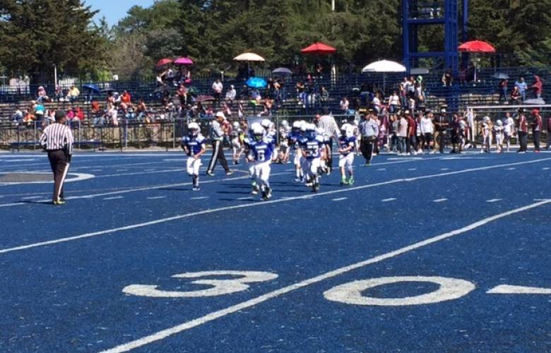Cayó Borregos Toluca ante Búhos Atzcapotzalco en primera de futbol americano infantil de Fademac