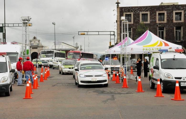 Casi listos dos sensores remotos para detectar vehiculos contaminantes