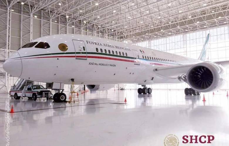 En venta el Avión Presidencial 