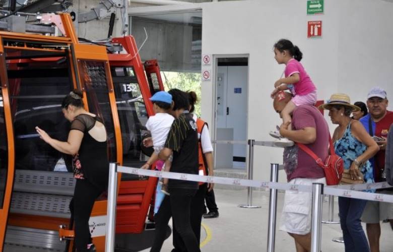 Inicia sitramytem procedimiento por falla en elevador del mexicable