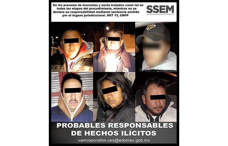 SSEM detuvo a seis personas, por robo de hidrocarburo