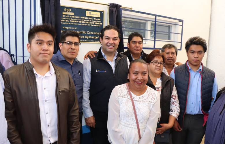 Inauguran Centro Comunitario en Huixquilucan