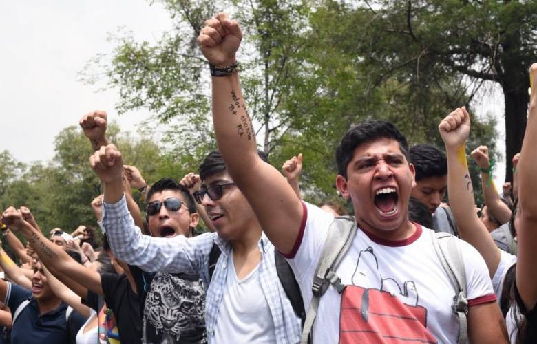 Sin incidentes concluye el mitin contra violencia en CU