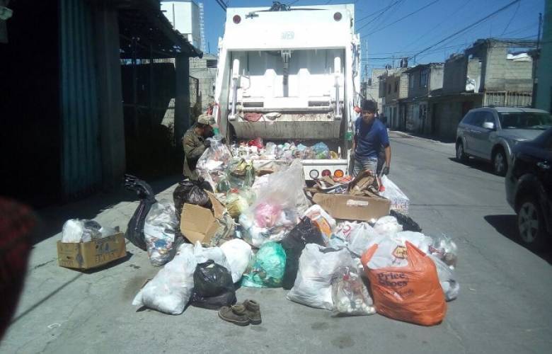 Puntos fijos de recolección de basura favorecen protección del ambiente en Toluca
