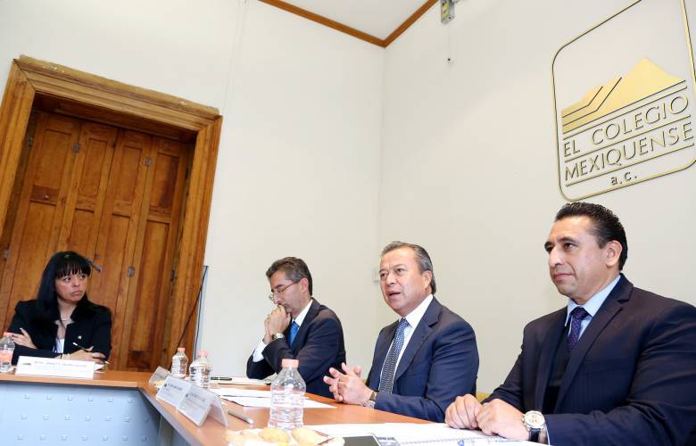 Rinde protesta nuevo Presidente del Colegio Mexiquense