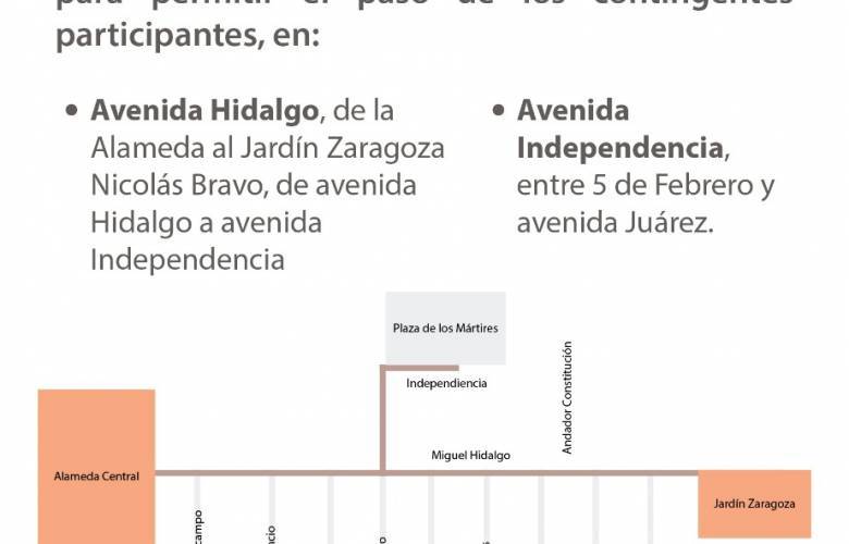 Habrá cortes de circulación el 1 de mayo en Toluca
