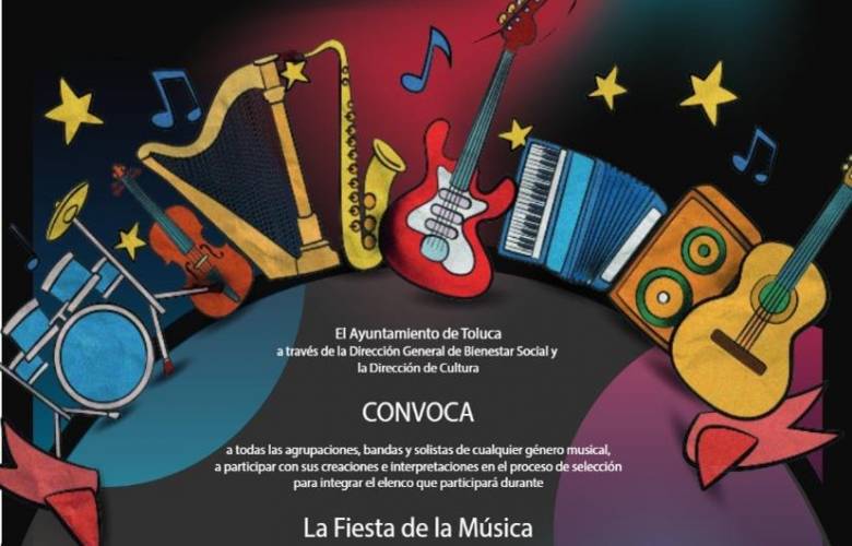 Convoca Toluca a participar en la Fiesta de la Música 