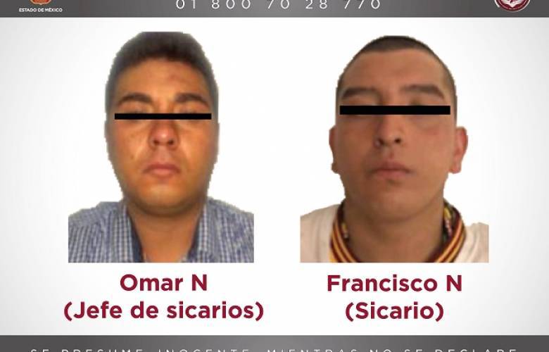 Asegura FGJEM a dos sujetos investigados por su probable participación en diversos homicidios en Nicolás Romero 