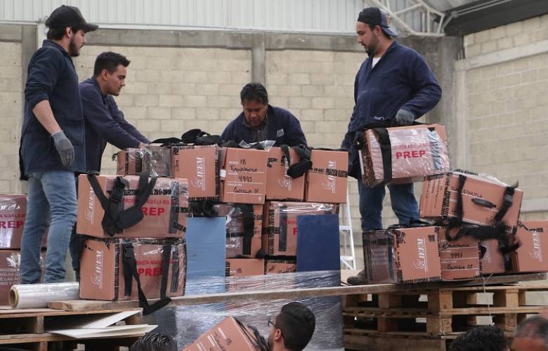 Concluyó IEEM resguardo de paquetes electorales