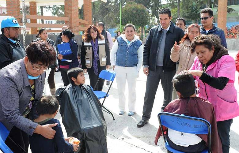 Realizan jornada comunitaria en san josé huilango