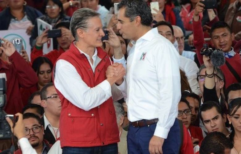 Rechazan Alfredo Del Mazo  y Enrique Ochoa violencia en campañas políticas