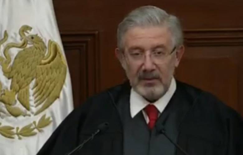 Asiste López Obrador a informe de presidente de la Suprema Corte