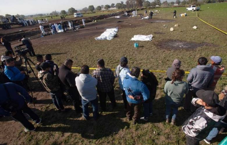 Ya son 91 cifra de decesos por  la explosión en Tlahuelilpan