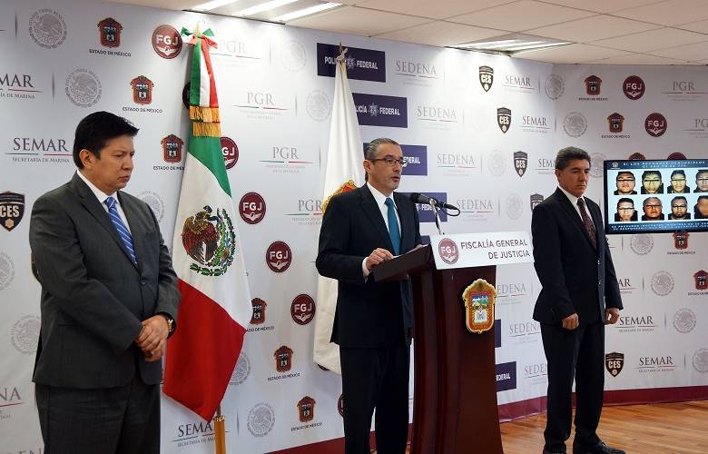 Detiene fiscalía estatal a siete presuntos integrantes de una organización delictiva relacionada con al menos tres homicidios en el Valle de México