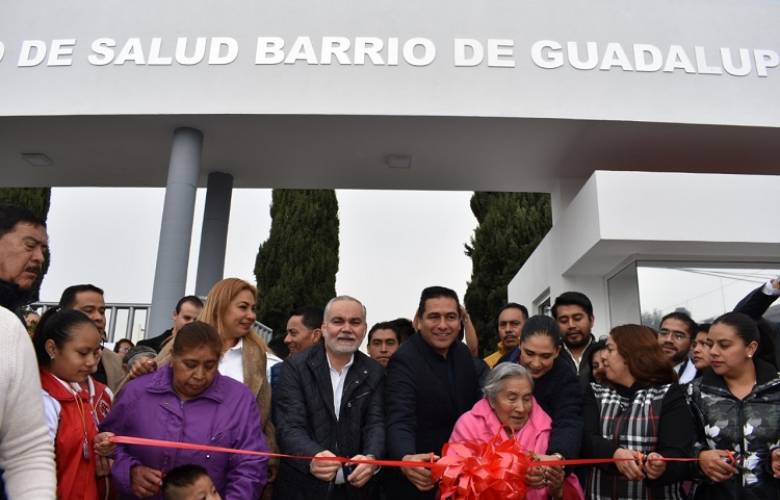 Inauguran centro de salud en San Mateo Atenco