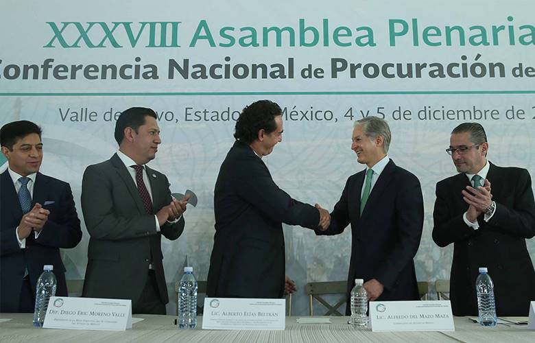 Se lleva a cabo en Valle de Bravo, Estado de México, la XXXVIII Asamblea Plenaria de la Conferencia Nacional de Procuración de Justicia.