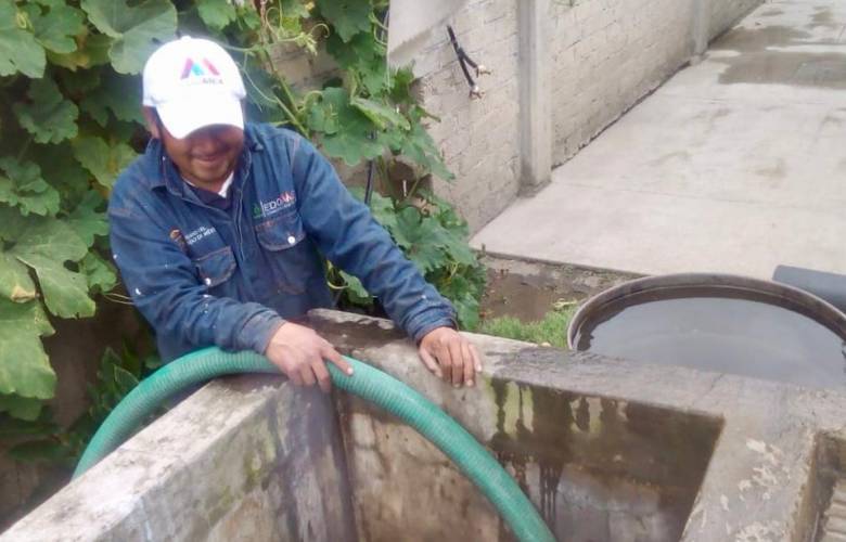 Atiende CAEM la zona de Toluca  donde denuncia la contaminación de combustible