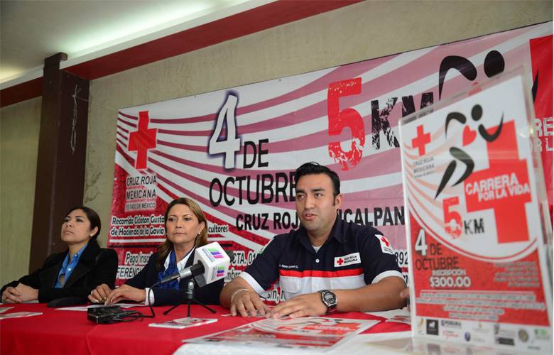 Cruz roja naucalPAN invita a carrera atlética de 5 kilómetros 