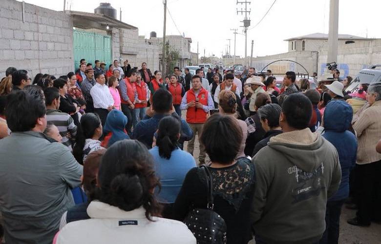 Zinacantepec abate rezago de servicios básicos con obra en todas las delegaciones