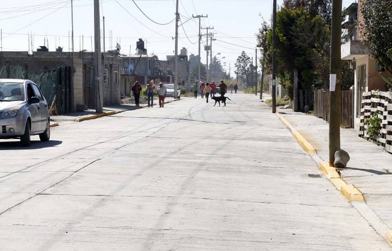 Más de seis décadas esperaron en San Pedro Totoltepec para celebrar pavimentación de calles 