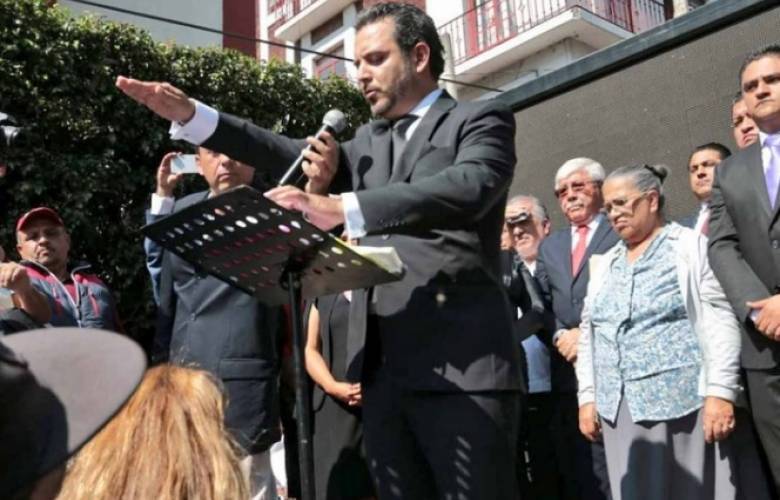 Rinde protesta Antonio Villalobos como alcalde de Cuernavaca