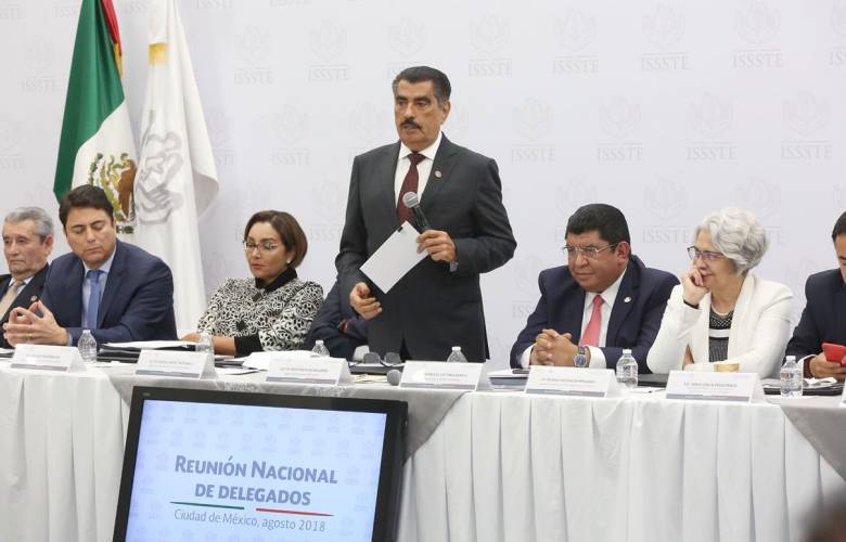 ISSSTE reúne a sus 35 delegados para definir el cierre de la administración