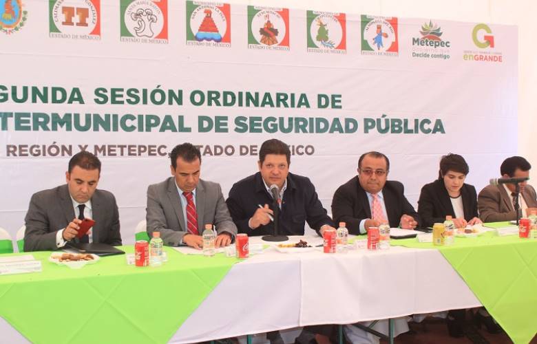 Destaca David López acuerdo intermunicipal en materia de seguridad pública