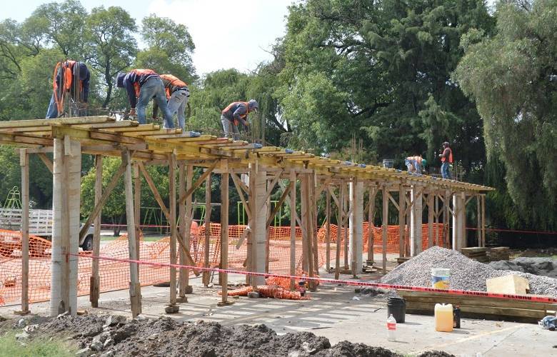 Parque San Sebastián Xhala es un espacio en recuperación 