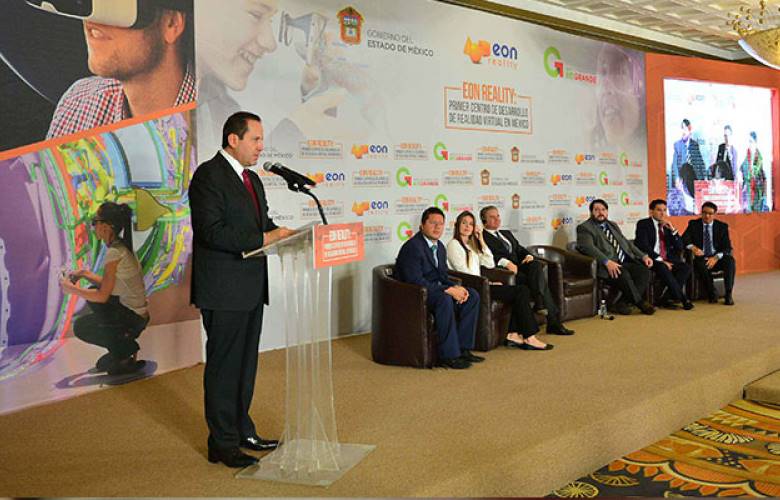 Anuncia eruviel ávila instalación en EDOMEX del primer centro de desarrollo de realidad virtual de latinoamérica