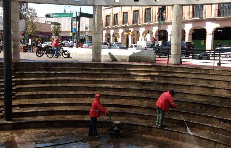 Trabaja Toluca por el rescate de espacios públicos 