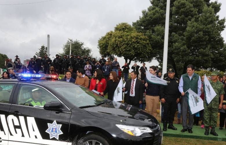 Refuerza Metepec estrategia de seguridad con 30 nuevas patrullas y acciones de prevención del delito
