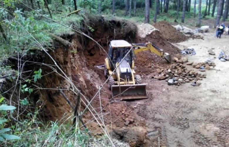 Clausura profepa  predio por actividades irregulares de remoción de vegetación forestal y suelo