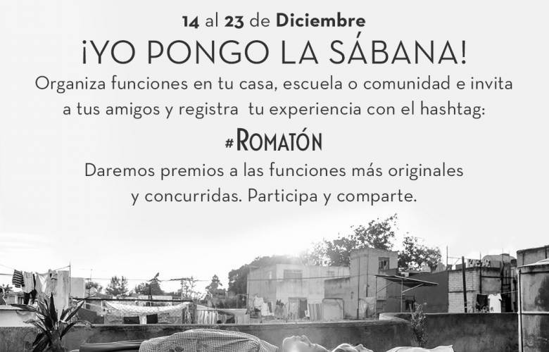 Cuarón promueve cine masivo con Romatón