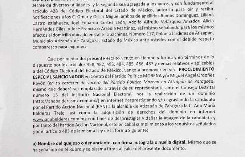 Morena compra dominios de candidatos en internet