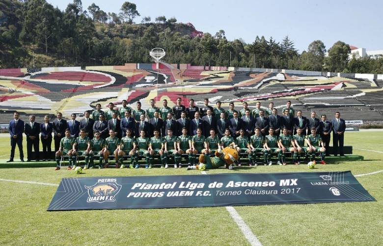 Potros UAEM fc se tomó la foto oficial