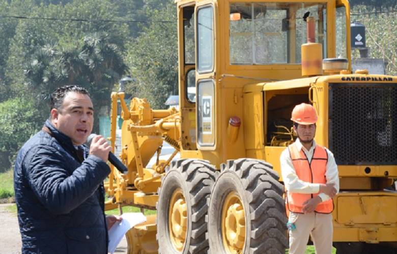 La obra pública en tenango del valle continuará, en lo que va del  año se han destinado casi 25 millones de pesos