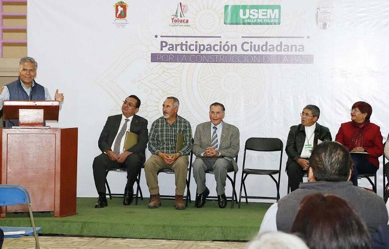 Vecinos de Toluca hacen equipo con el gobierno municipal para impulsar una cultura de paz