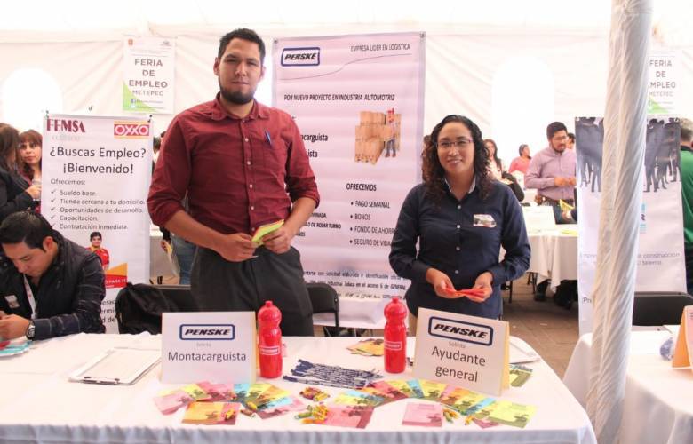 Se posiciona Edoméx en materia de empleo a nivel Nacional
