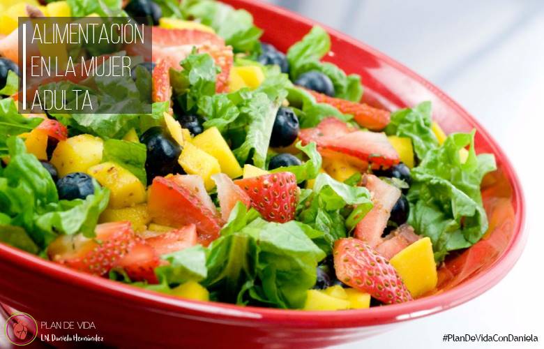 Alimentación en la mujer adulta