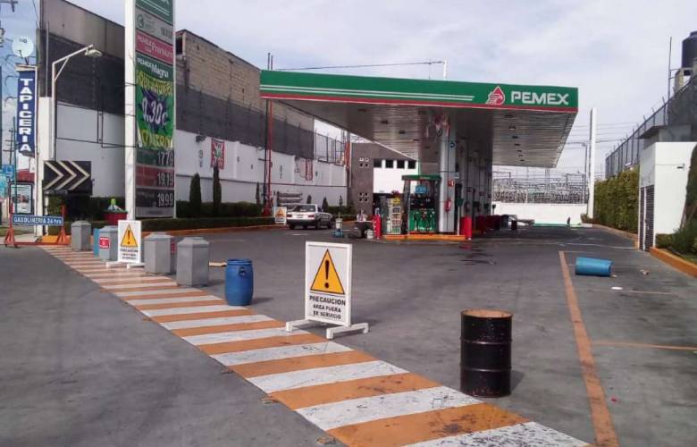 Casi 50% de gasolineras en Valle de Toluca enfrentan desabasto