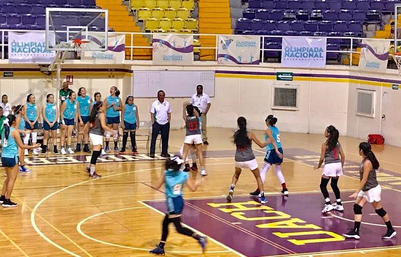 Termina participación mexiquense en basquetbol en la olimpiada nacional 2018
