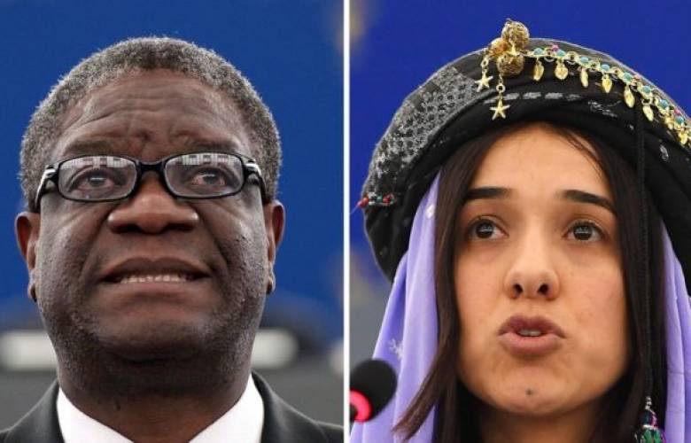 Premio Nobel de la Paz para dos defensores de las víctimas sexuales en la guerra