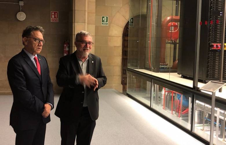 UAEM estrecha relación académica con  Centro Nacional de Supercomputación de España