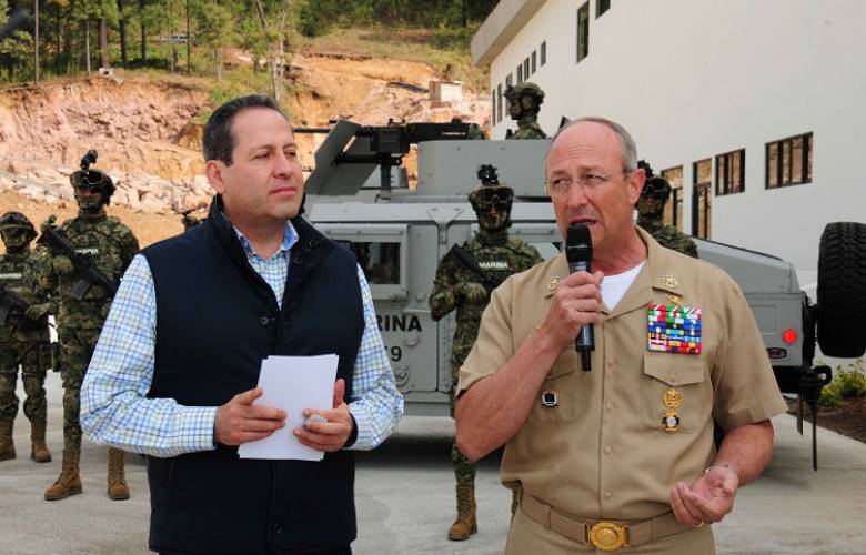 Supervisa semar y gobierno del estado de México construcción de un centro de entrenamiento de la armada de México
