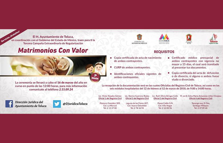 Mantiene abierta Toluca convocatoria para 